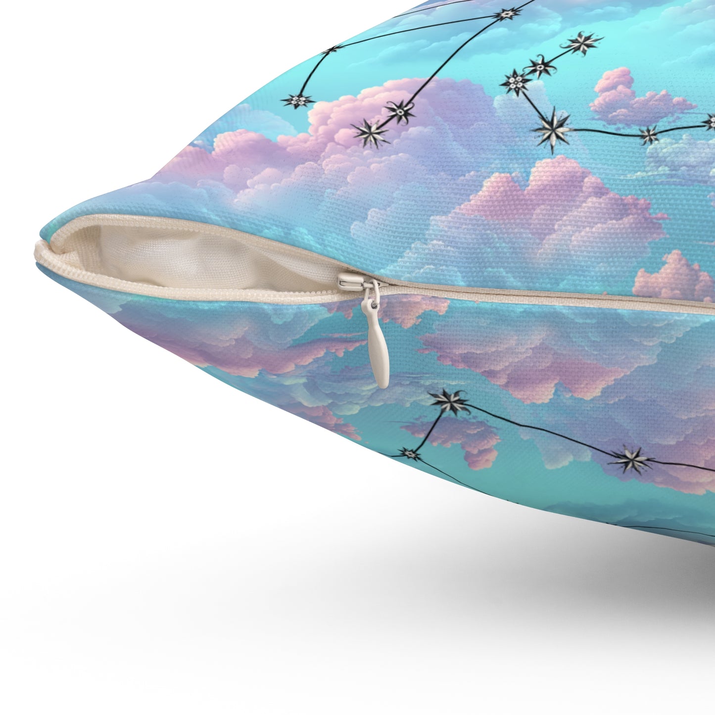 Square Pillow - Zodiac Clouds