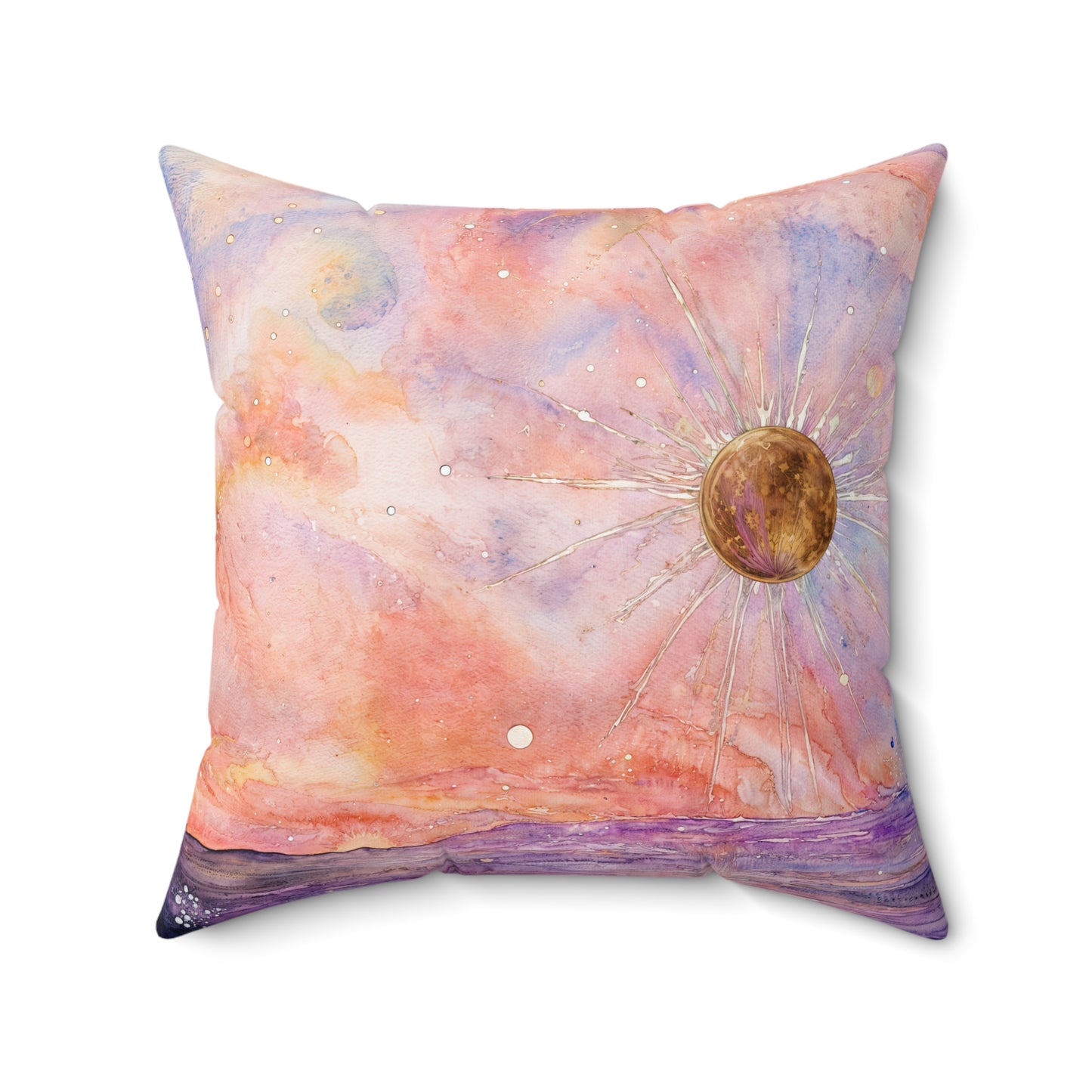 Square Pillow - Meditation 3 - Variant C